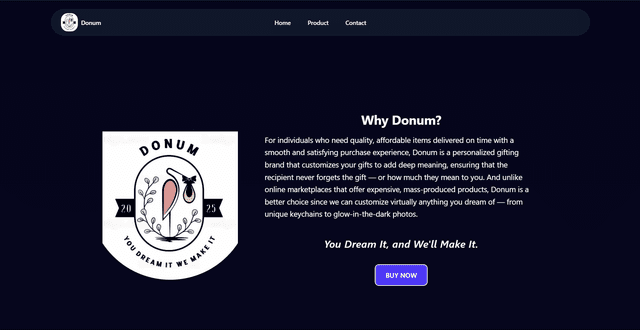 Donum Website